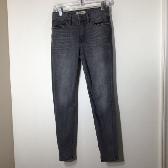 MADEWELL Skinny Jeans Grey 26 - Picture 8 of 9
